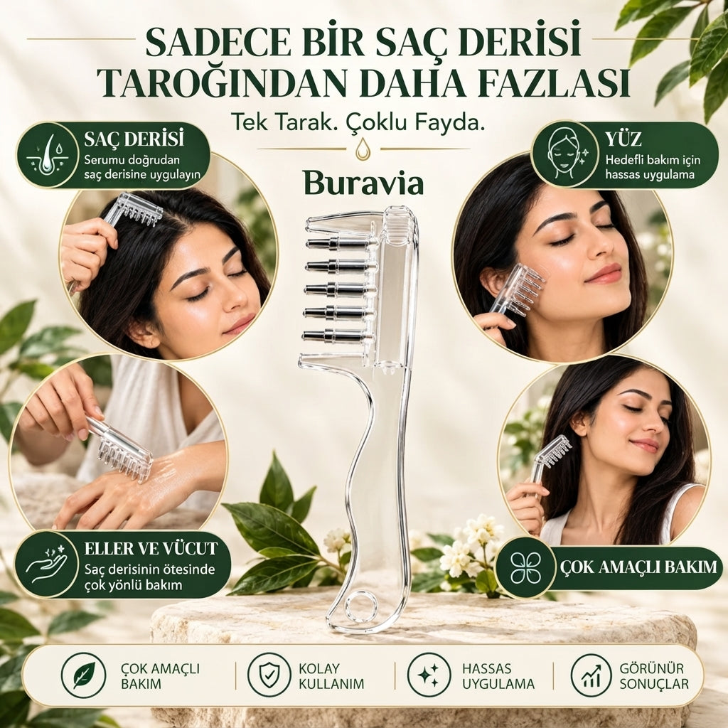 Buravia Serum Uygulama Tarağı ürün görseli